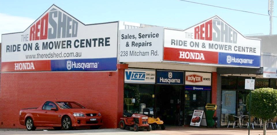 The Red Shed Mower Centre MITCHAM Gardening Supplies